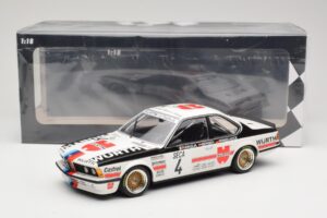 BMW 635 CSi E24 BMW Italia #4 R. Ravaglia / G. Berger 24 Hours of Spa 1984 Minichamps 1:18 155842504 Metāls — attēls 6 no 6