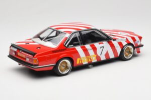 BMW 635 CSi E24 #7 BMW Italia G. Brancatelli / H. Kelleners Brno Grand Prix 1984 Minichamps 1:18 155842507 Metāls — attēls 2 no 6