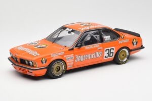 BMW 635 CSi E24 #1 European Touring Car Championship Jagermeister 1985 AUTOart 1:18 80430145825 Metāls