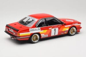 BMW 635 CSi E24 #1 U. Felder / D. Hamelmann Auto Budde Winners 24 Hours of Nürburgring 1985 Minichamps 1:18 155852501 Metāls — attēls 2 no 6