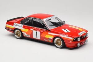 BMW 635 CSi E24 #1 U. Felder / D. Hamelmann Auto Budde Winners 24 Hours of Nürburgring 1985 Minichamps 1:18 155852501 Metāls — attēls 4 no 6