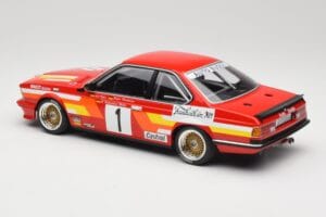 BMW 635 CSi E24 #1 U. Felder / D. Hamelmann Auto Budde Winners 24 Hours of Nürburgring 1985 Minichamps 1:18 155852501 Metāls — attēls 5 no 6