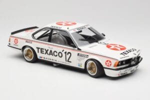 BMW 635 CSi E24 #12 R. Metge / C. Ballot-Léna Bavaria Automobiles 24 Hours of Spa 1985 Minichamps 1:18 155852513 Metāls — attēls 4 no 6