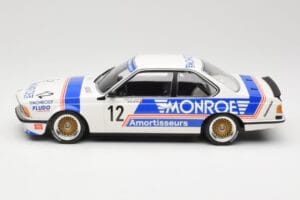 BMW 635 CSi E24 #12 C. Ballot-Léna / Deyne 500km Monza 1985 Minichamps 1:18 155852512 Metāls — attēls 3 no 6