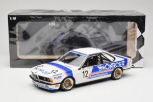 BMW 635 CSi E24 #12 C. Ballot-Léna / Deyne 500km Monza 1985 Minichamps 1:18 155852512 Metāls — attēls 6 no 6