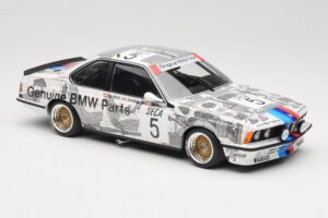 BMW 635 CSi E24 #5 R. Ravaglia Winner Spa 24 Hours 1985 Minichamps 1:18 155852505 Metāls — attēls 4 no 6
