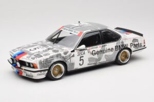 BMW 635 CSi E24 #5 R. Ravaglia Winner Spa 24 Hours 1985 Minichamps 1:18 155852505 Metāls