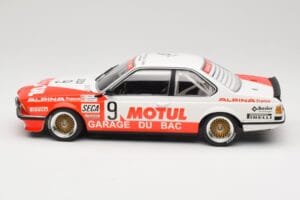 BMW 635 CSi E24 #9 Hollinger / P. Giroix Garage du Bac 24 Hours of Spa 1984 Minichamps 1:18 155842509 Metāls — attēls 3 no 6