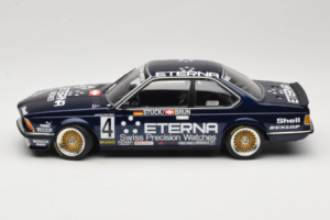 BMW 635 CSi E24 Schnitzer Eterna #4 H. Stuck / W. Brun 3rd Place Brno Grand Prix ETCC 1983 Minichamps 1:18 155832504 Metāls — attēls 3 no 6