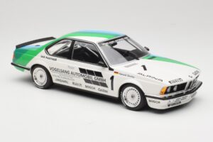 BMW 635 CSi E24 Vogelsang Automobile H. Grohs Winner Bergischer Löwe Zolder 1984 Minichamps 1:18 155842511 Metāls — attēls 4 no 6