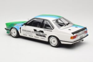 BMW 635 CSi E24 Vogelsang Automobile H. Grohs Winner Bergischer Löwe Zolder 1984 Minichamps 1:18 155842511 Metāls — attēls 5 no 6
