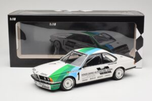 BMW 635 CSi E24 Vogelsang Automobile H. Grohs Winner Bergischer Löwe Zolder 1984 Minichamps 1:18 155842511 Metāls — attēls 6 no 6