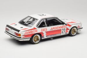 BMW 635CSi E24 Team Brun Motorsport #21 H. Grohs / T. Boutsen Spa 24 Hours 1985 Minichamps 1:18 155852521 Metāls — attēls 2 no 6