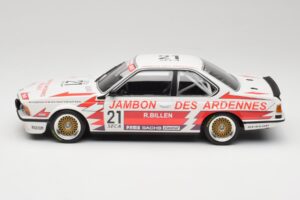 BMW 635CSi E24 Team Brun Motorsport #21 H. Grohs / T. Boutsen Spa 24 Hours 1985 Minichamps 1:18 155852521 Metāls — attēls 3 no 6