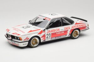 BMW 635CSi E24 Team Brun Motorsport #21 H. Grohs / T. Boutsen Spa 24 Hours 1985 Minichamps 1:18 155852521 Metāls