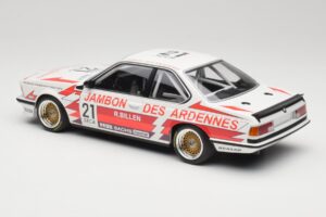 BMW 635CSi E24 Team Brun Motorsport #21 H. Grohs / T. Boutsen Spa 24 Hours 1985 Minichamps 1:18 155852521 Metāls — attēls 5 no 6