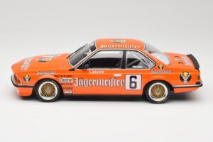 BMW 635CSi E24 Jagermeister #6 H. Stuck Bergischer Lowe Zolder DPM 1984 Minichamps 1:18 155842506 Metāls — attēls 3 no 6