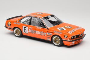 BMW 635CSi E24 Jagermeister #6 H. Stuck Bergischer Lowe Zolder DPM 1984 Minichamps 1:18 155842506 Metāls — attēls 4 no 6