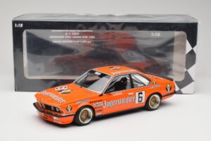 BMW 635CSi E24 Jagermeister #6 H. Stuck Bergischer Lowe Zolder DPM 1984 Minichamps 1:18 155842506 Metāls — attēls 6 no 6
