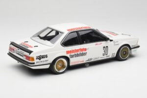 BMW 635CSi E24 Team Schnitzer Eterna #30 S. Bellof / S. Danner ETCC 1984 Minichamps 1:18 155832530 Metāls — attēls 2 no 6
