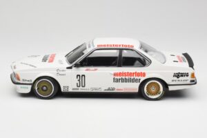 BMW 635CSi E24 Team Schnitzer Eterna #30 S. Bellof / S. Danner ETCC 1984 Minichamps 1:18 155832530 Metāls — attēls 3 no 6
