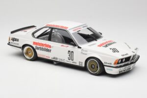 BMW 635CSi E24 Team Schnitzer Eterna #30 S. Bellof / S. Danner ETCC 1984 Minichamps 1:18 155832530 Metāls — attēls 4 no 6