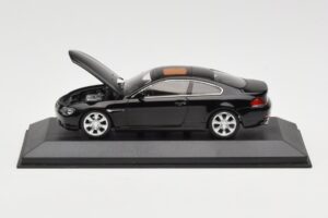 BMW 645i E63 Melns Minichamps 1:43 80420393306 Metāls — attēls 2 no 5