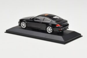 BMW 645i E63 Melns Minichamps 1:43 80420393306 Metāls — attēls 4 no 5