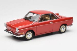 BMW 700 Sport Coupe Spanish Sarkans AUTOart 1:18 70652 Metāls
