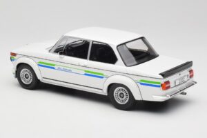 BMW Alpina 2002 E10 Turbo Balts MCG 1:18 MCG18409-R Metāls — attēls 5 no 6