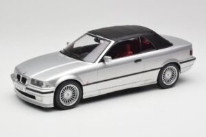 BMW Alpina B3 E36 3.2 Kabriolets Arctic Silver MCG 1:18 MCG18322 Metāls — attēls 2 no 8