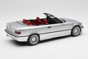 BMW Alpina B3 E36 3.2 Kabriolets Arctic Silver MCG 1:18 MCG18322 Metāls — attēls 3 no 8