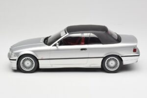 BMW Alpina B3 E36 3.2 Kabriolets Arctic Silver MCG 1:18 MCG18322 Metāls — attēls 4 no 8