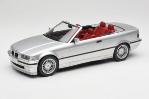 BMW Alpina B3 E36 3.2 Kabriolets Arctic Silver MCG 1:18 MCG18322 Metāls