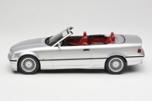 BMW Alpina B3 E36 3.2 Kabriolets Arctic Silver MCG 1:18 MCG18322 Metāls — attēls 5 no 8