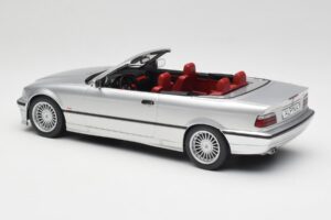 BMW Alpina B3 E36 3.2 Kabriolets Arctic Silver MCG 1:18 MCG18322 Metāls — attēls 7 no 8
