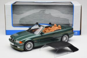 BMW Alpina B3 E36 3.2 Kabriolets Oxford Green MCG 1:18 MCG18321 Metāls — attēls 8 no 8