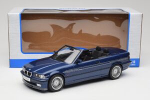 BMW Alpina B3 E36 3.2 Kabriolets Alpina Zils Metallic MCG 1:18 MCG18320 Metāls — attēls 7 no 7