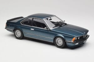 BMW 635 CSi E24 Petrol Blue Metallic Minichamps 1:18 155028108 Metāls — attēls 4 no 6