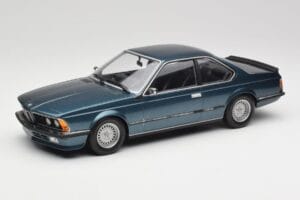 BMW 635 CSi E24 Petrol Blue Metallic Minichamps 1:18 155028108 Metāls