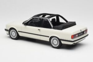 BMW 325i E30 Baur TC2 Balts Otto 1:18 OT1097 Sveķi — attēls 5 no 6