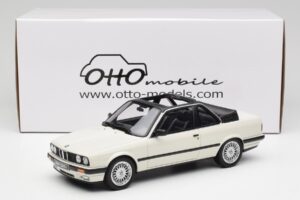 BMW 325i E30 Baur TC2 Balts Otto 1:18 OT1097 Sveķi — attēls 6 no 6