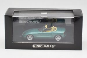 BMW Z1 E30 Britu Sacīkšu Zaļš Minichamps 1:43 400020100 Metāls — attēls 4 no 4