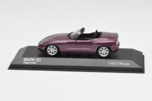 BMW Z1 E30 Violets Metaliks Minichamps 1:43 400020101 Metāls