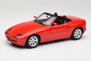 BMW Z1 E30 Sarkans Minichamps 1:18 183020106 Metāls