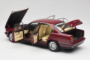 BMW 535i E34 Sarkans Minichamps 1:18 100024002 Metāls — attēls 5 no 8