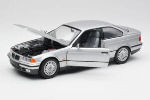 BMW 3 Series E36 Coupe Sudrabs UT Models 1:18 180023321 Metāls — attēls 2 no 8