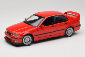 BMW 318is E36 Hellrot UT Models 1:18 180024302-R1 Metāls