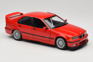 BMW 318is E36 Hellrot UT Models 1:18 180024302-R1 Metāls — attēls 6 no 8