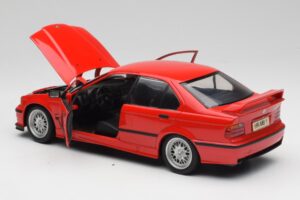 BMW 318is E36 Sarkans UT Models 1:18 180024302 Metāls — attēls 5 no 8